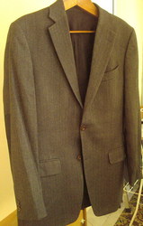 пиджак мужской серый 
