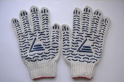 Х/Б перчатки,  рабочие перчатки от производителя